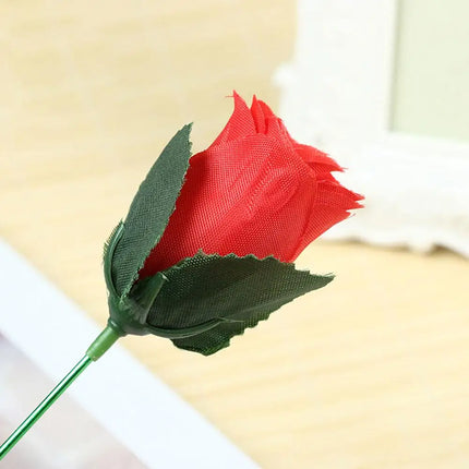 Torch To Flower-Torch To Rose-Fire Magic Trick Flame Appearing Flower Professional Magician  Performance Props Valentine's Day