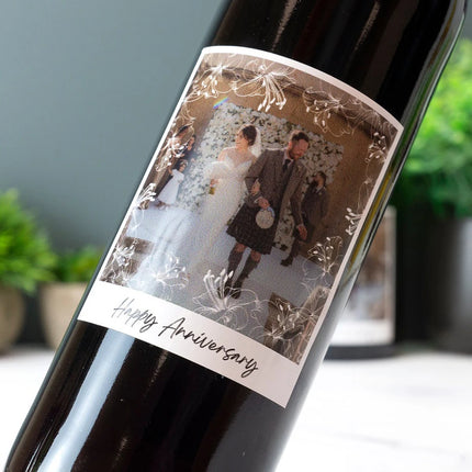 30pcs Custom Photo Wine Label Prosecco Champagne Label Vinyl Sticker Funny Novelty Gift Birthday Anniversary Wedding