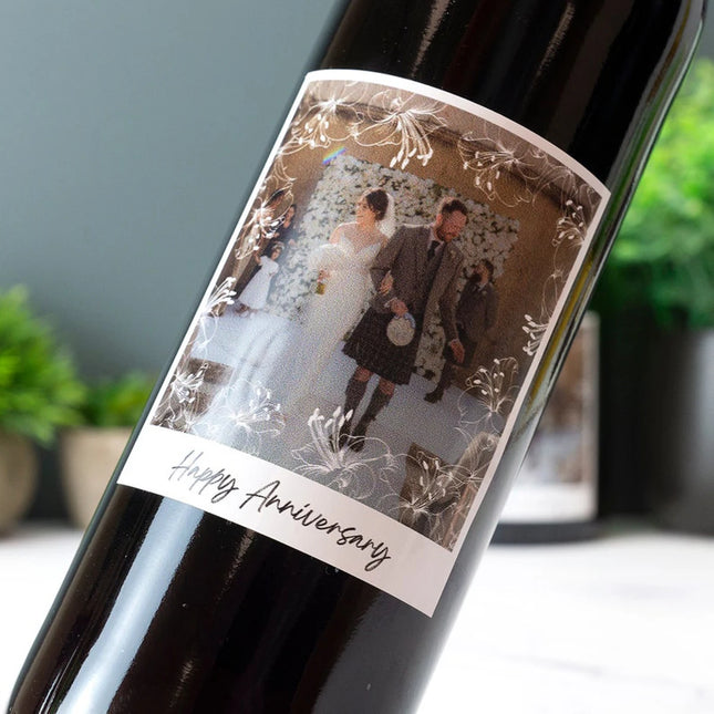 30pcs Custom Photo Wine Label Prosecco Champagne Label Vinyl Sticker Funny Novelty Gift Birthday Anniversary Wedding