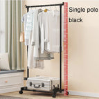 Black Single Rod
