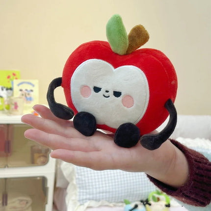 Anime Game Doll Anime Love and Deepspace Caleb Cosplay Apple Pendant Schoolbag Key Chain Anime Peripheral Doll Collect Gift