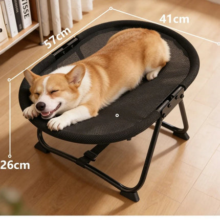 JUSTINLAU Pet Marching Bed Universal for All Seasons Cat Nest Foldable Dog Outgoing Supplies Applicable To Small & Medium-Sized