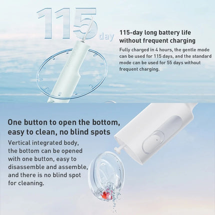 Original New MIJIA Portable Oral Irrigator F300 Dental Water Jet Water Flosser Teeth Whitening Bucal Tooth Cleaner Waterpulse