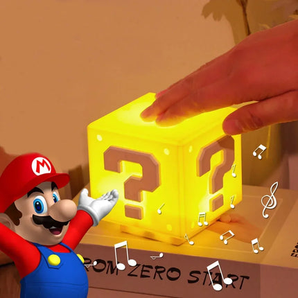 Super Mario Night Light with Music LED USB / Veilleuse Super Mario Musique LED