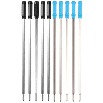 50/5 Pcs/lot L:4.5 in Ballpoint Pen Refills for Cross Pens Medium Point Blue Black Ink School Office Supplies Stationery