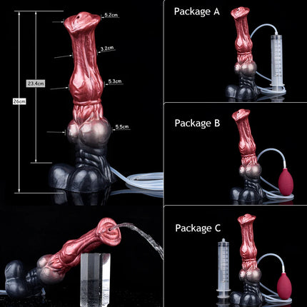NNSX Silicone Squirting G-Spot Dildo Anal Plug with Suction Cup Prostate Massager For Men Woman Gay Adult Toy Anus Expansion
