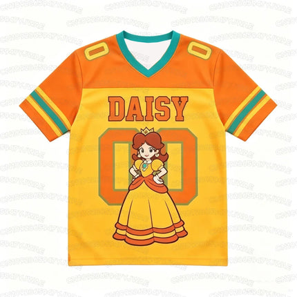 Summer Cute Men's Women's Short Sleeve T-shirt Yoshi Football Jersey Fashion T-shirt Cosplay Jersey Fan Gift Tops