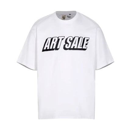 Classic  Color Letter Logo Print Loose ort Sve T-irt ex Youthful Cotton Summer Faion round Ne Top