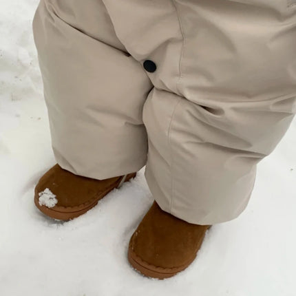 Children Snow Boots Winter Cute Warm Fashion Anti Slip Shoes Kids Boys Girls Leisure Thick Fur Platform Flat Short Boot Sneakers