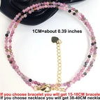 tourmaline / 38-40CM necklace