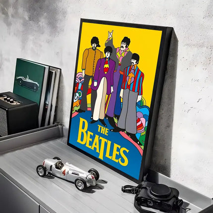Band The B-Beatles Poster Stickers HD Waterproof Painting Wall Art for Bedroom Living Room Home Decor Decoration Gift