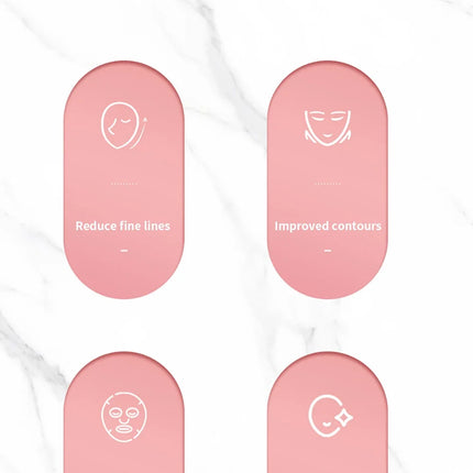 NEW Micro Current Beauty Device Mini Portable Face Lifting Roller Slimming Massager EMS Delicate Contour Firming Facial Care