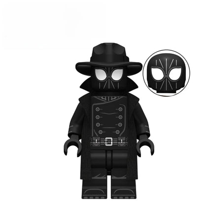 Hot Toys New Building Blocks Spider Man Series Peter Parker Spider-Gwen Spider-Man Noir Mini Robot Figure Bricks Assembling Doll