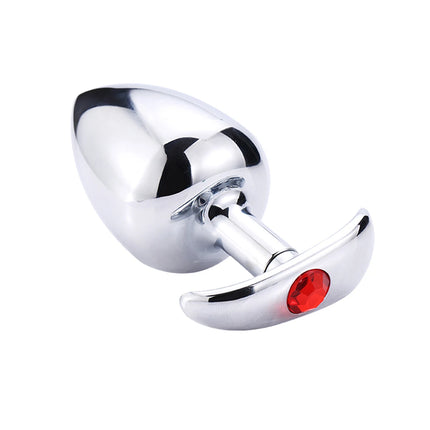 1Pcs, Metal outdoor anal plug, anchor base Fit the hip design, adult sex toys
