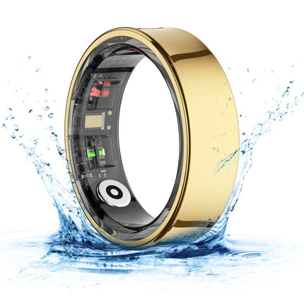 Amovan Smart Ring Premium Temperature Remote Control Sports Sleep Health Fitness Fasion Ring for Samsung iOS Phone for Woman Man