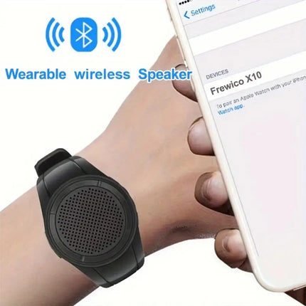 U6 bluetooth watch speaker wearable sports wrist audio smart watch self-timer hands-free call plug TF card
