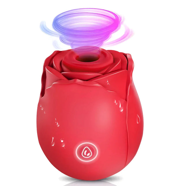 Rose-toy Swing Tongue Licking Vibrator Female Powerful Oral Nipple Clitoris Stimulator Massager Adults Goods Sex Toys for Women