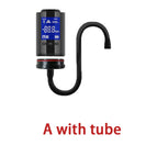 A With tube