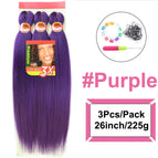 Purple / 26inches / 5pcs/lot