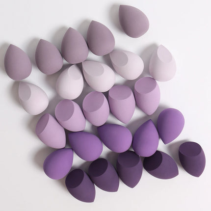 25 Beauty Eggs (Makeup Sponges), Foundation Make-Up Mixed Beauty Sponges, Liquid, Cream and Powder Flawless, Multi-Color Makeup