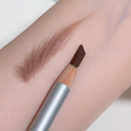 Hard Core Eyebrow Pencil with Sandpaper Long-Lasting Waterproof Permanent Makeup Eye Brow Enhancers Pencil Wild Line Brows Tint