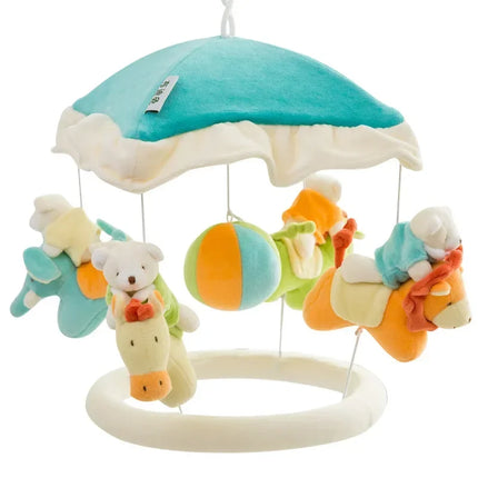 Infant Rattle Toy 0-12 Months Crib Hanging Music Box With Toy Bracket Bed Bell Car Seat Toy For Newborn Boy And Girl Gifts ﻿New