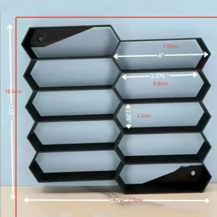 3D Printing Car Model Display Rack Creative Wall-mounted Car Model Protective Case Save Space Compact Collection Show Holder
