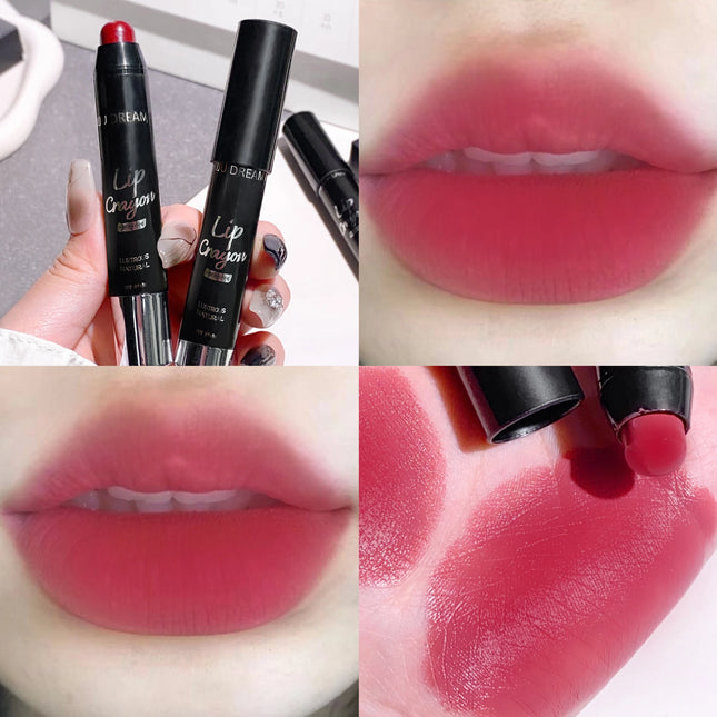 Matte Lipstick Pen 4 Colors Waterproof Long-Lasting Non-Fading Multi-Look Lip Makeup Safe Certified Unisex