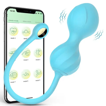 Wireless App Controlled Kegel Egg Vibrator for Women Vagina Muscle Trainer Intimate Sex Toy for Couples 18+ Ages