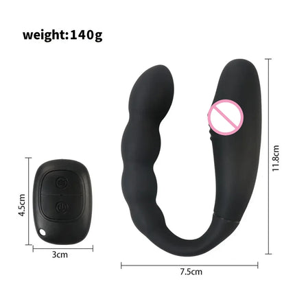 U-shaped Dildo Wireless Control G Spot Vagina Clit Anal Massage Double Headed Vibrators Adult 18 Sex Products Sex Toys for Women