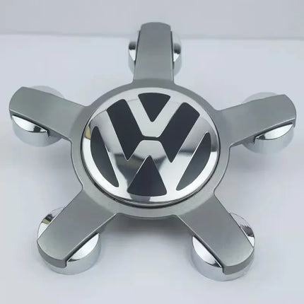 4PCS 135mm 4F0601165N Sticker Wheel Center Cap Car Hub Cap Five Claws Logo for Volkswagen B5 B6 B7 POLO Passat Golf MK5 Sticker