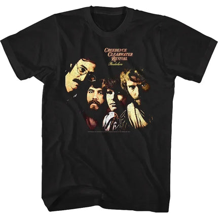 Short Sleeve Creedence Clearwater Revival Bikers Oversize T Shirt Funny Men Women T-shirt Cotton Streetwear Tops Tee Clothing