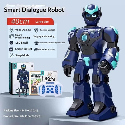 AI Programming Robot Toy Remote Control LED / Robot Jouet IA Programmable Télécommande LED