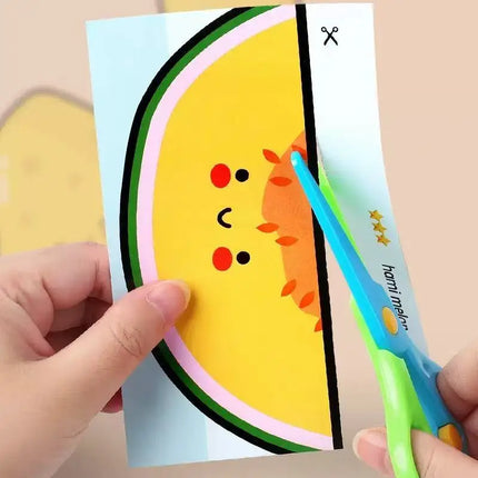 Children's handmade Paper Cuttings children's interesting origami set parent-child interaction puzzle early education toys