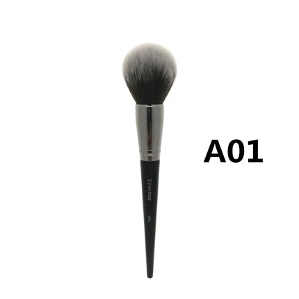 Sywinas Fan Brush Highlighter Soft Face Beauty Painting Powder Foundation Blush bronzer Blending Makeup Brushes