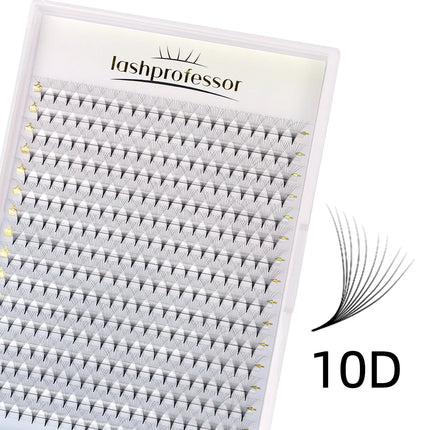 Lashprofessor 8-15mm Premade Volume Fans 3D/6D/8D/14D Sharp Narrow Base Lash Promade Russian Pointy Stem Eyelash Extension Cilia