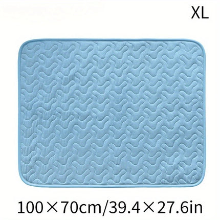KEMORELA  Dog Cooling Mat Summer Lightweight And Easy To Clean Keep Pets Cool All Summer Long Medium And Large Dogs Pet Supplies