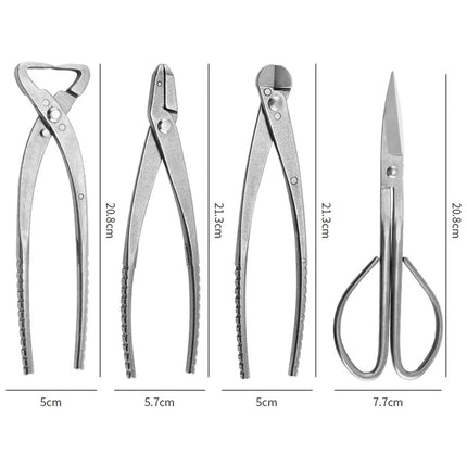 Bonsai Tools Profissional Root Cutter Garden Scissors Bonsai Tree Brunches Knots Stainless Steel Bonsai Pruning Tools