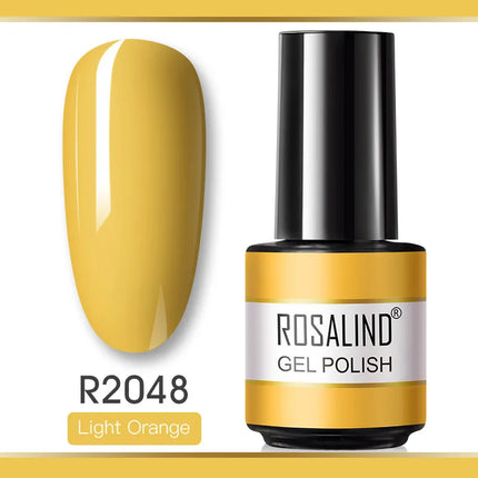 ROSALIND Gel Nail Polish UV Base Top Coat Soff Off Stamping Polish All For Art Manicure Semi Permanant Gel Nail Fast Shipping