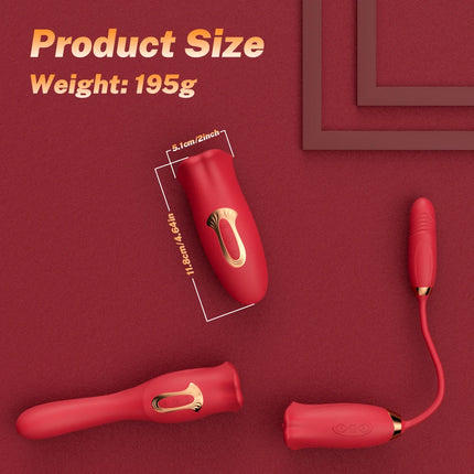 Powerful Sucking Vibrator for Women Tongue Licking Clitoris Sucker Female Oral Nipple Stimulator Sex Toys for Adults Goods 18+