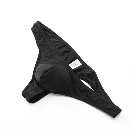 Men's Thongs String Sexy Briefs Underwear Breathable Thong Silky Panties Low Waist Shorts G-String Jockstraps Gay Erotic Panties