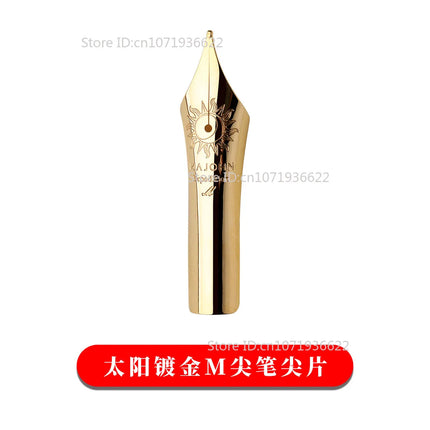 Majohn NO.8 Blue/Black Panda Gold-plated Sun Bock Nib for Majohn P139/P140/P141 Fountain Pen Writing Business Accessories