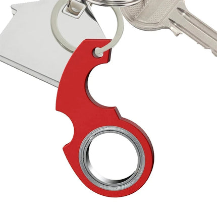 1/2/3/4Pcs Creative Keychain Fidget Spinner Stress Relief Toys For Anxiety Autism ADHD EDC Cool Stuff For Teens Adults Kids