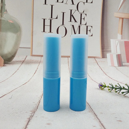 500PCS 4g Frosted cap lipstick tube, six-color empty lipstick tube, moisturizing lipstick cosmetic packaging empty tube