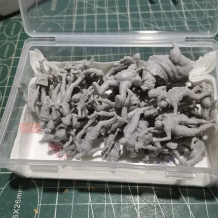 1/35 1/24 Scene Accessories Gravel and Grass Abandoned pipeline Flame effect parts 3D Printing Resin Accessories Fantasy Scene