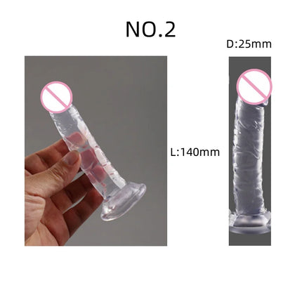 Dildo Jelly Oversized Sex Toy For Women Artificial Female Anus Dildos Gay Masturbation G-spot Orgasm Simulated Penis Erotic Shop