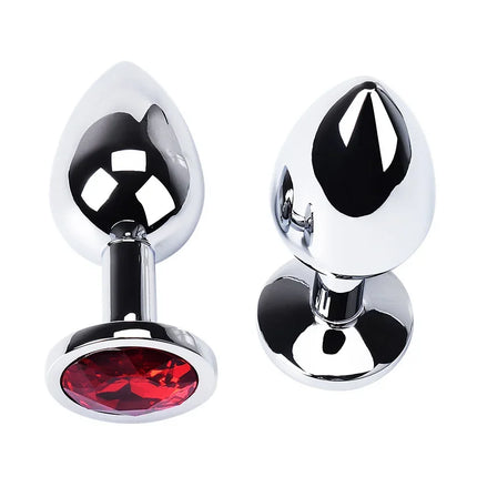 Anal Plug Jewelry Colorful Crystal Anal Plug Stimulator Anal Massage Dilatancy Toys G-point Massage Sex Wellness Adult Pleasure