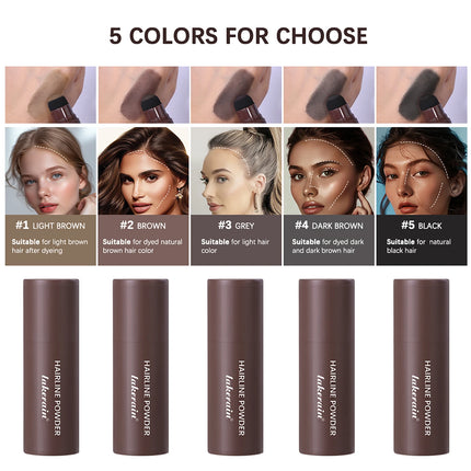 Hairline Powder Waterproof And Anti-Sweat Filling Artefact Repair Seam Finishing Cover Powder Shade Natural Toning Powder