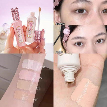 Flower Liquid Concealer Sticks Brightening Concealers Cream Lasting Cover Acnes Spot Dark Circles Makeup Moisturizing Waterproof