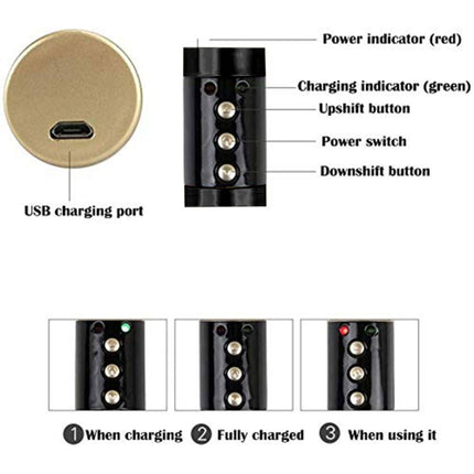 Paddle Electric Whip with Ergonomically Handle USB Rechargeable BDSM Bondage Fetish Electric Shock Sex Toys for Couples